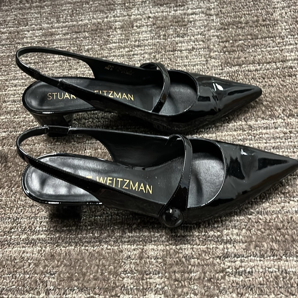 Stuart Weitzman Pointed Toe Slingback Pump - image 6